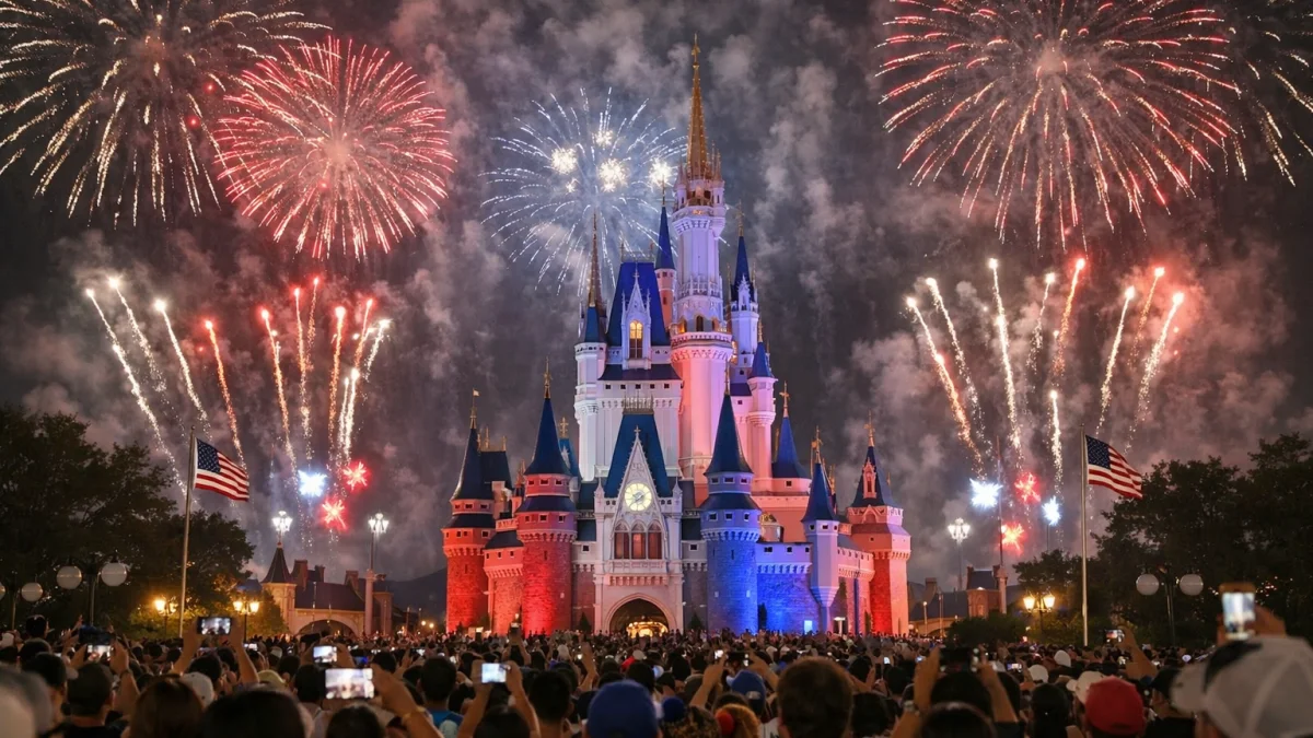 Disney Hosts Major America 250 Celebrations with Fireworks Displays