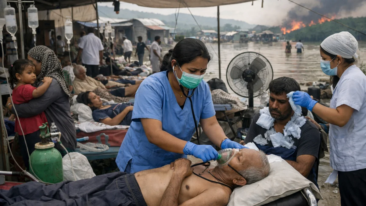 Climate Adaptation Efforts Face Crisis in Global Health Systems