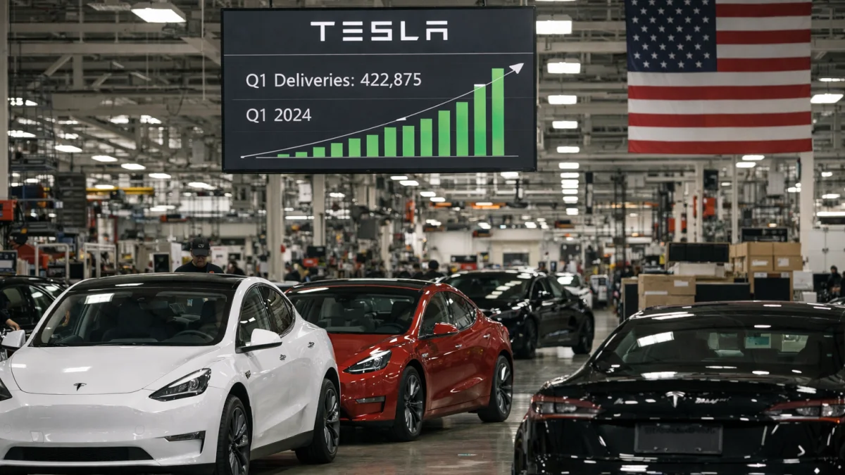 Tesla Reports Sales Increase Amid Ongoing Market Challenges