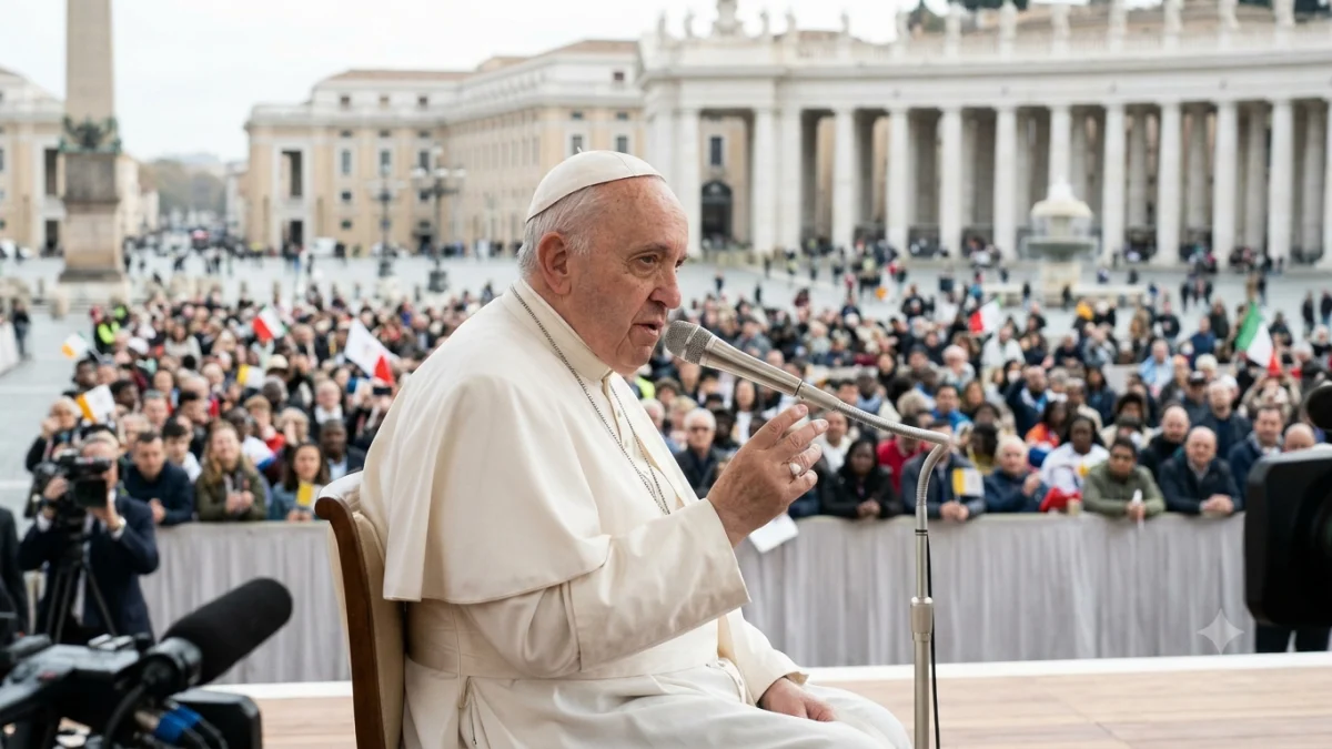 Pope Calls for Moderation in US Public Discourse on Anniversary