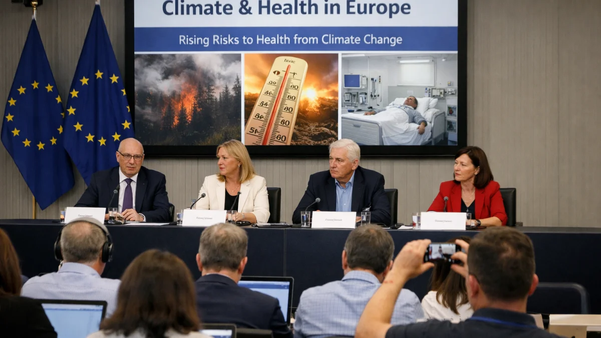 Europe Reports Narrowing Window for Climate and Health Action