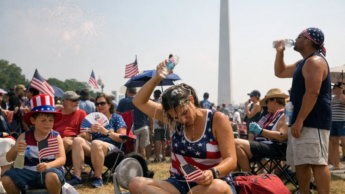 Americans Mark 250th Independence Anniversary Amid Extreme Heat