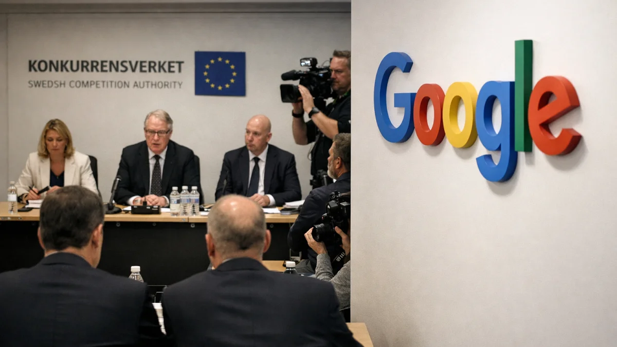 Sweden's Record Google Antitrust Fine Signals Tougher EU Tech Scrutiny