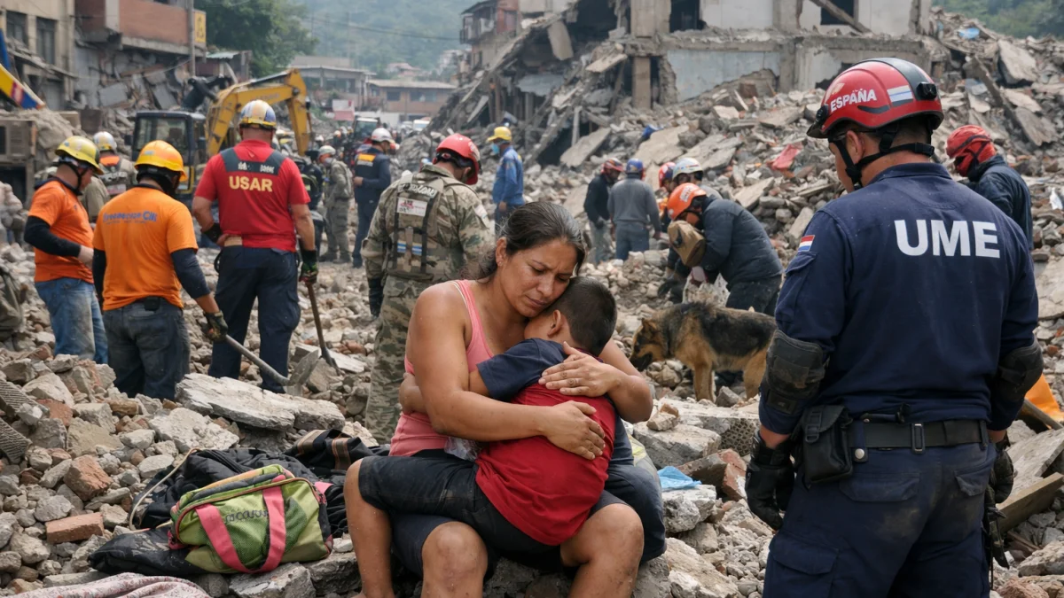 Venezuela's Earthquake Survivors Rebuild Amid Grief and Global Rescue Effort
