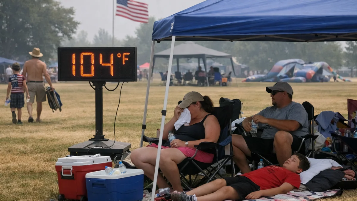 Record Heat Forces Americans to Rethink Independence Day Traditions