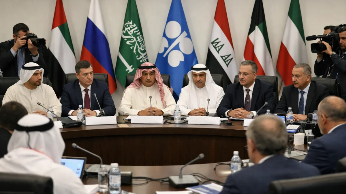 OPEC+ Countries Agree to Modest Increase in Monthly Oil Production