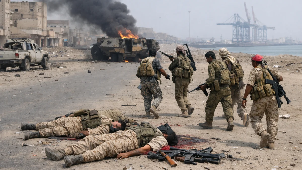 Yemen Houthis Kill Government Troops Near Key Port City