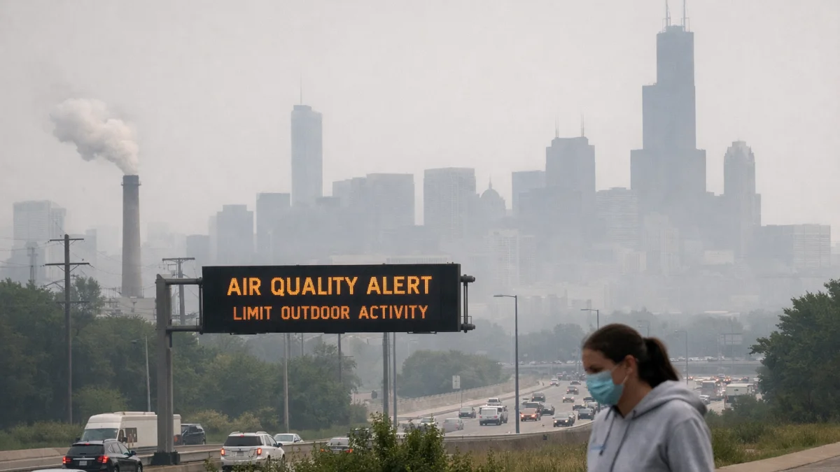 Air Quality Alerts Issued in Parts of US Midwest Amid Cooler Temps