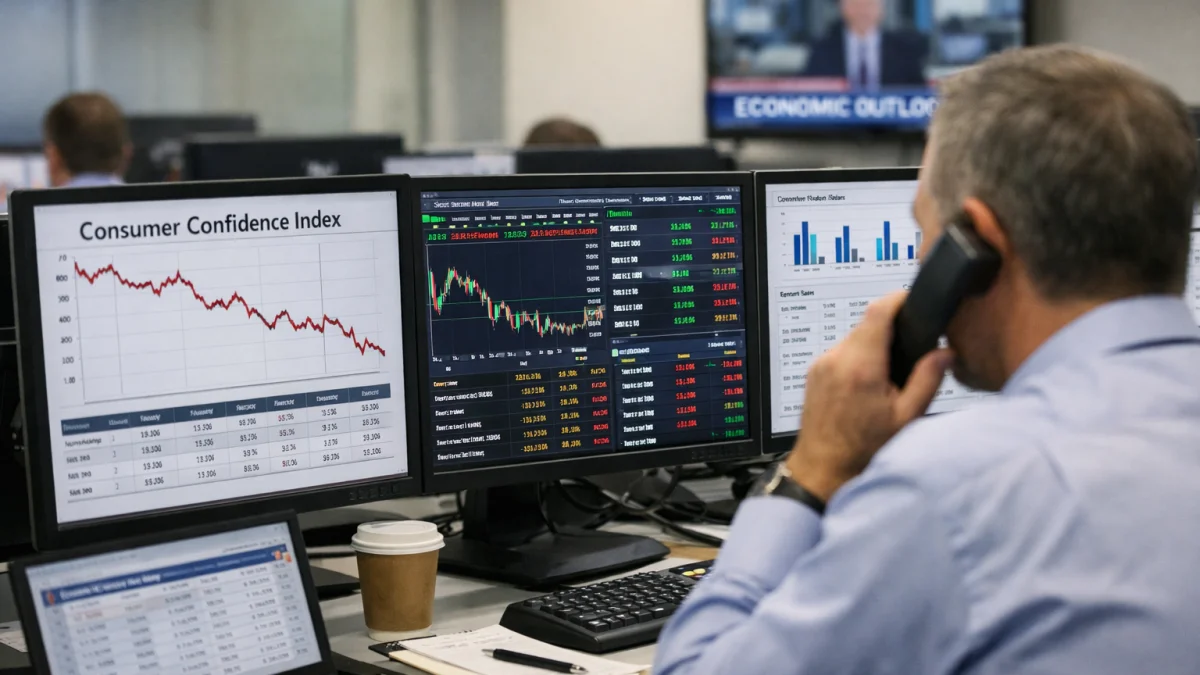 Consumer Confidence Data Monitored Amid Post-Holiday Economic Outlook