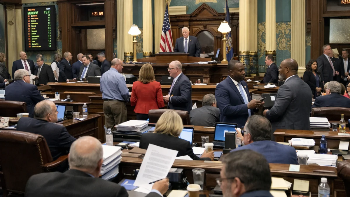 Michigan Legislature Passes New State Budget After Extended Session