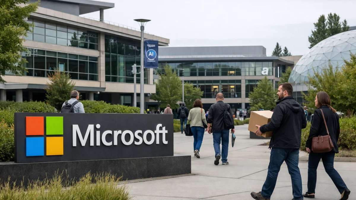 Microsoft Workforce Cuts Reflect Broader Corporate Shift Toward AI-Led Restructuring