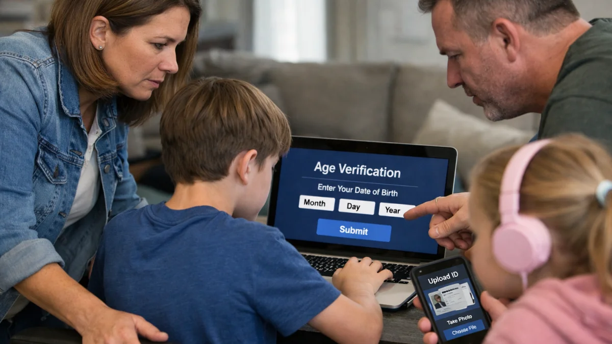 Families, Children, and the Challenge of Honest Age Verification Online