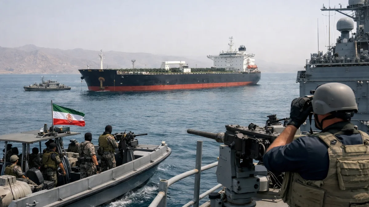 Shipping Traffic Halts in Strait of Hormuz Amid US-Iran Escalation