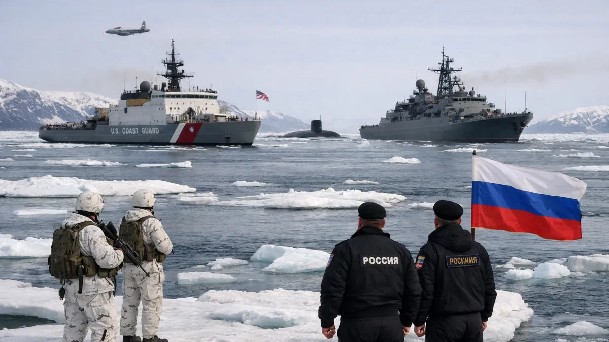 Melting Ice Heightens Geopolitical Tensions in Arctic Region
