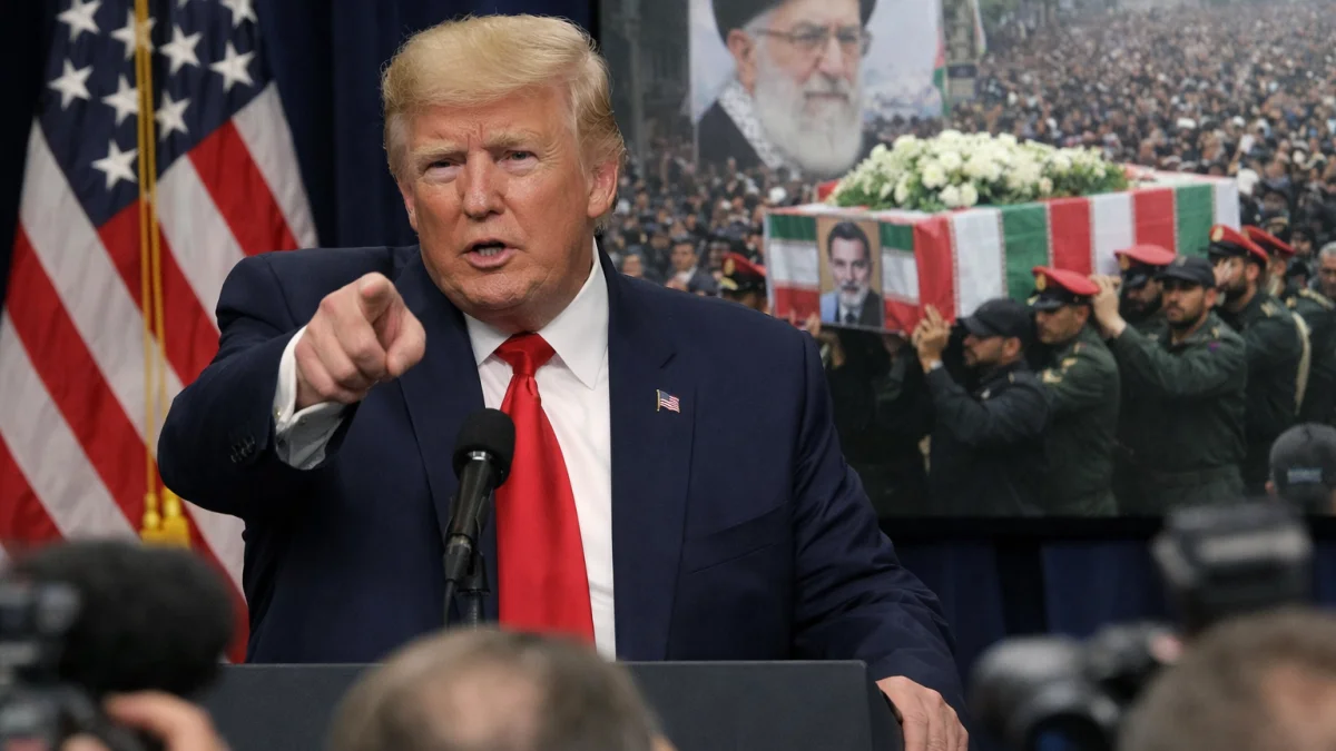 Trump Threatens Further Action Against Iran Following Khamenei Funeral