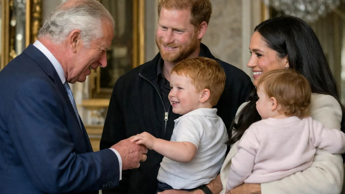 King Charles Hosts Prince Harry Family for First Time in Years