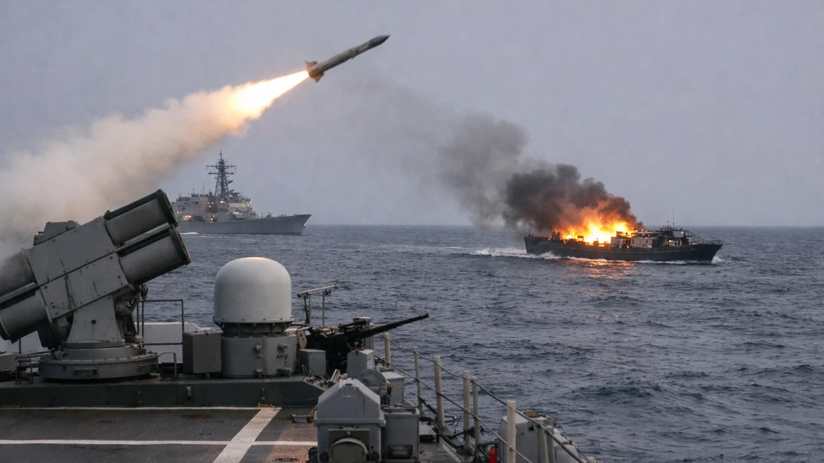 US Strikes Target Iranian Maritime Assets in Gulf Operations