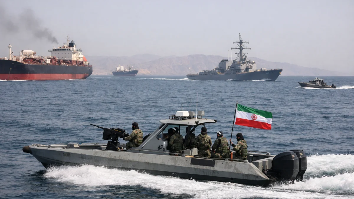 US Demands Iran Guarantee Open Strait of Hormuz After Ship Attacks