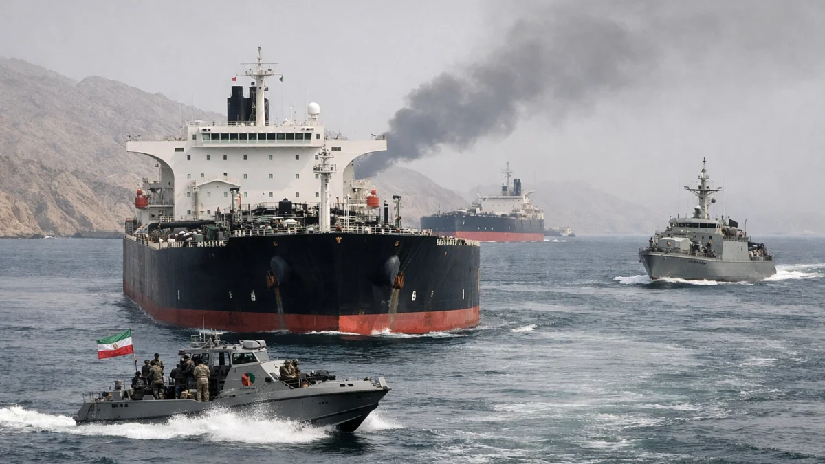 Oil Markets Surge as Iran Strait of Hormuz Crisis Escalates