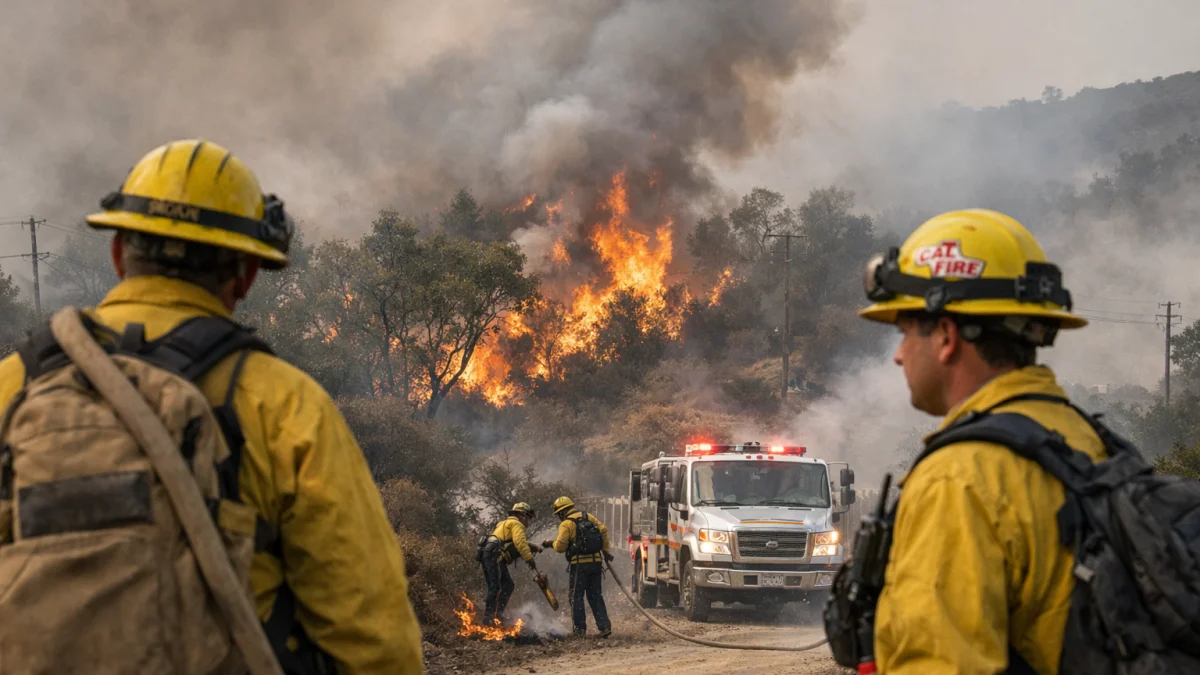 California Summit Fire Remains Zero Percent Contained