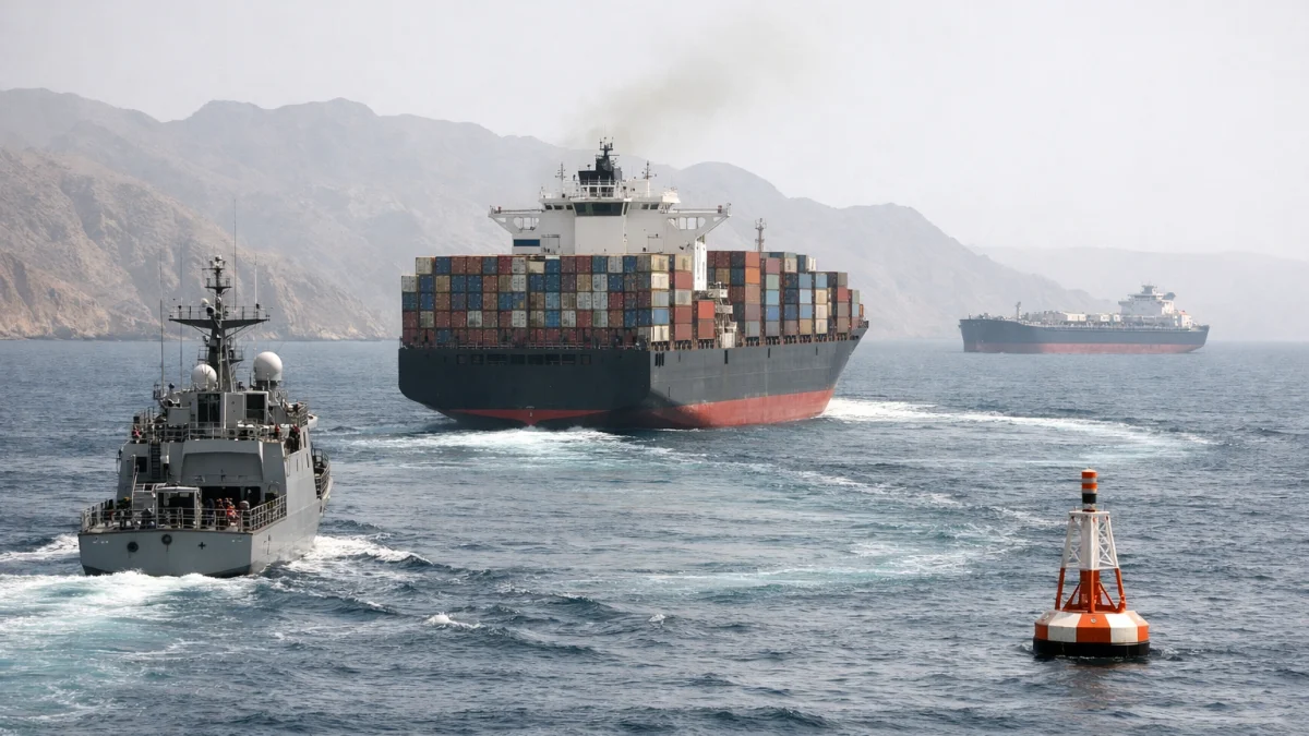 Global Shipping Firms Reroute Vessels Amid Hormuz Tensions