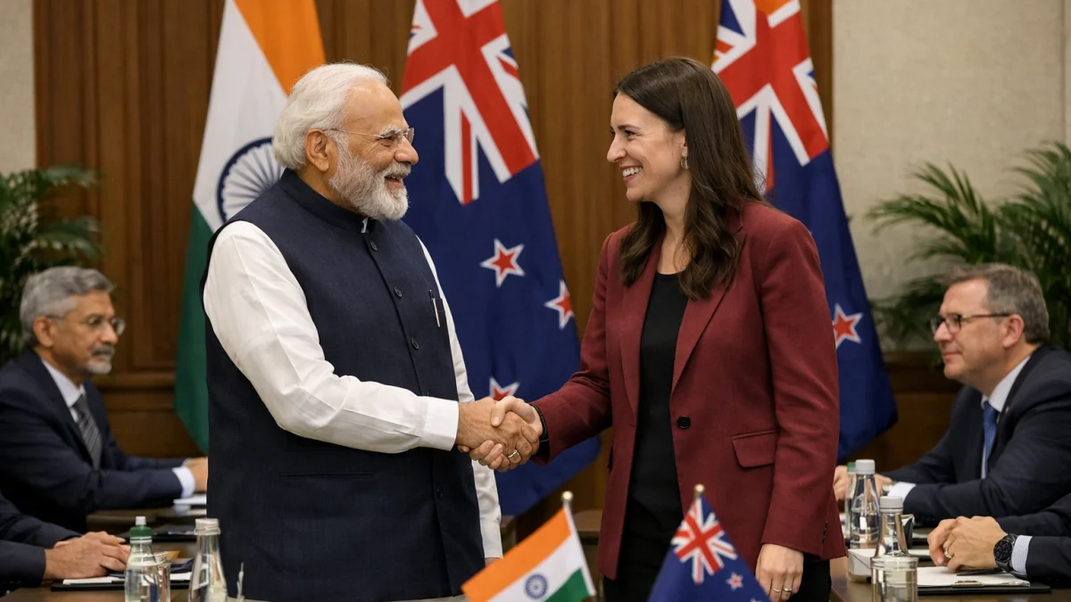 India and New Zealand Form New Strategic Partnership
