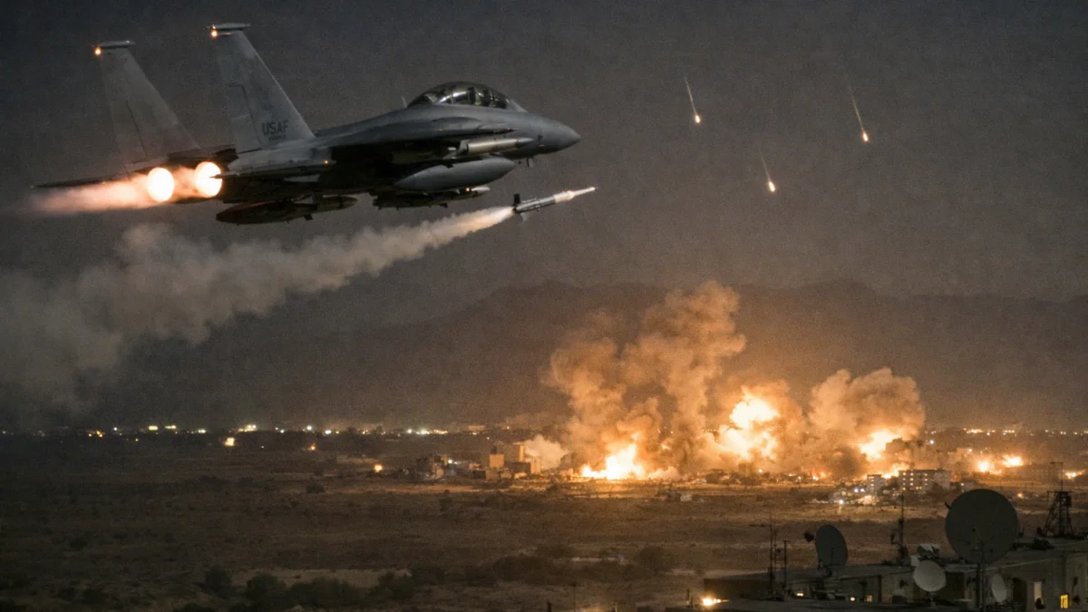 US Military Conducts Retaliatory Operations Against Iranian Targets