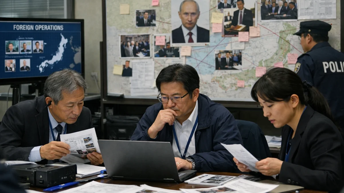 Putin Influence Operations Target Japan Spy Networks
