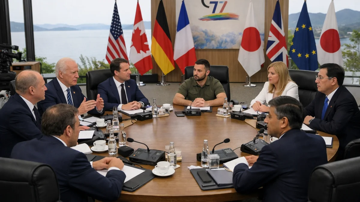 G7 Summit Addresses Wars in Ukraine and Iran Developments