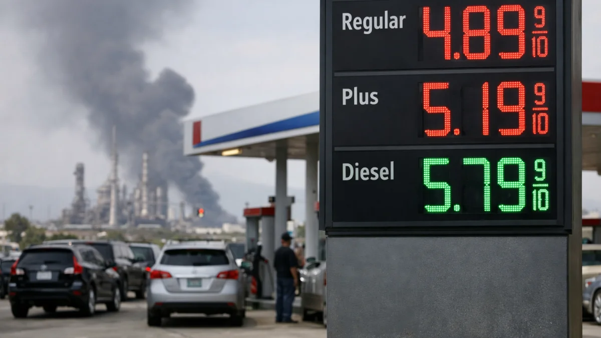 Rising Gas Prices Linked to Middle East Conflict Escalation