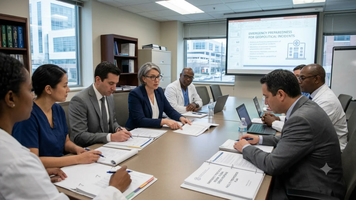 Hospitals Review Emergency Protocols for Geopolitical Crises