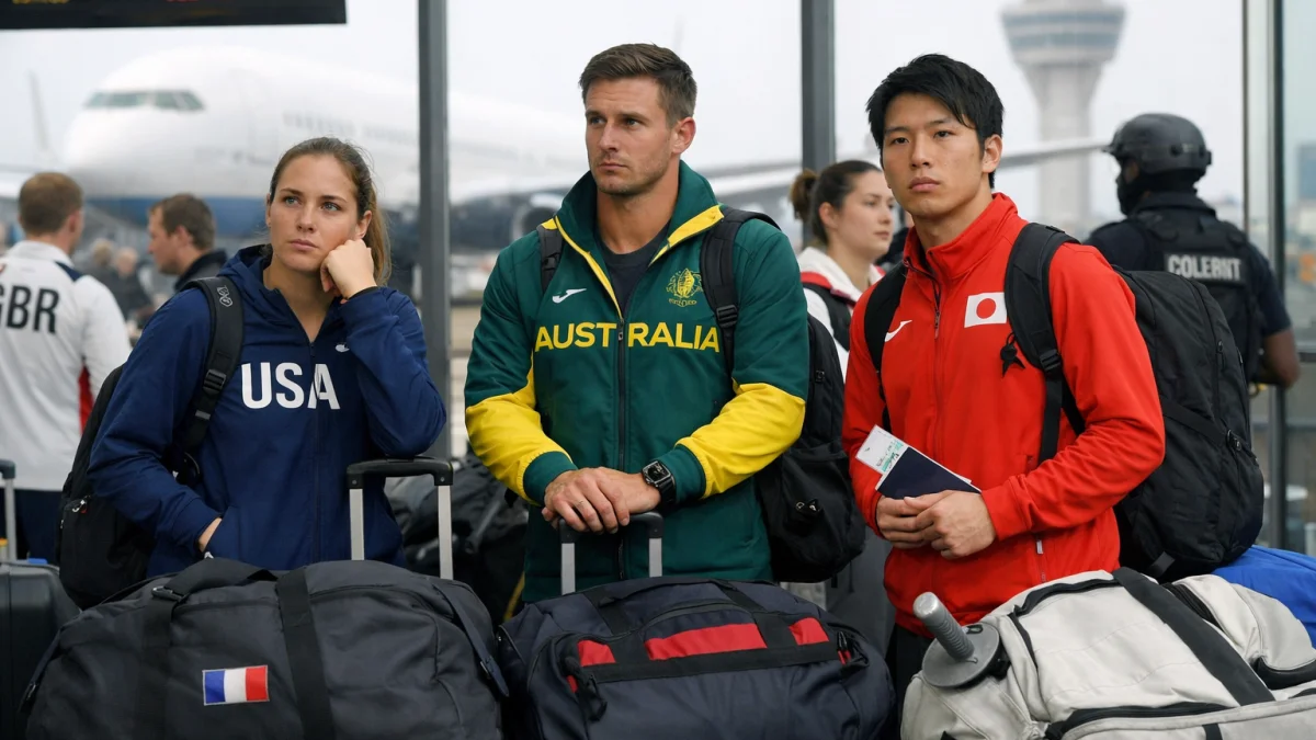 International Athletes Express Concerns Over Travel Safety