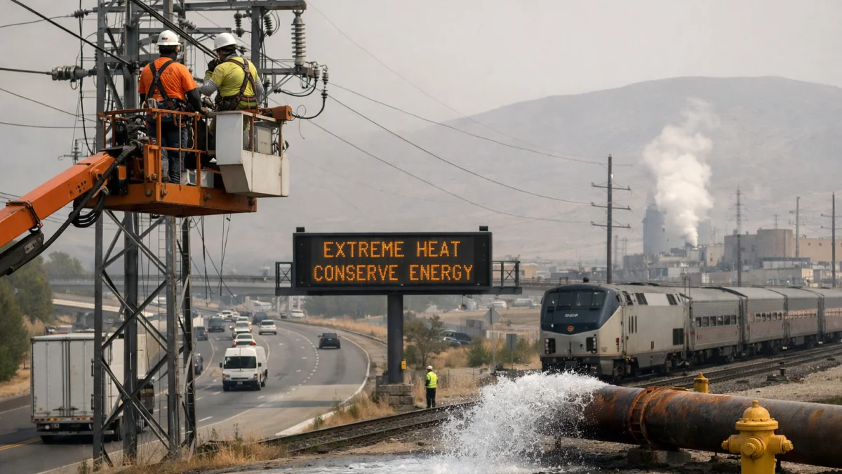 Prolonged Heat Dome Intensifies Pressure on Western US Infrastructure
