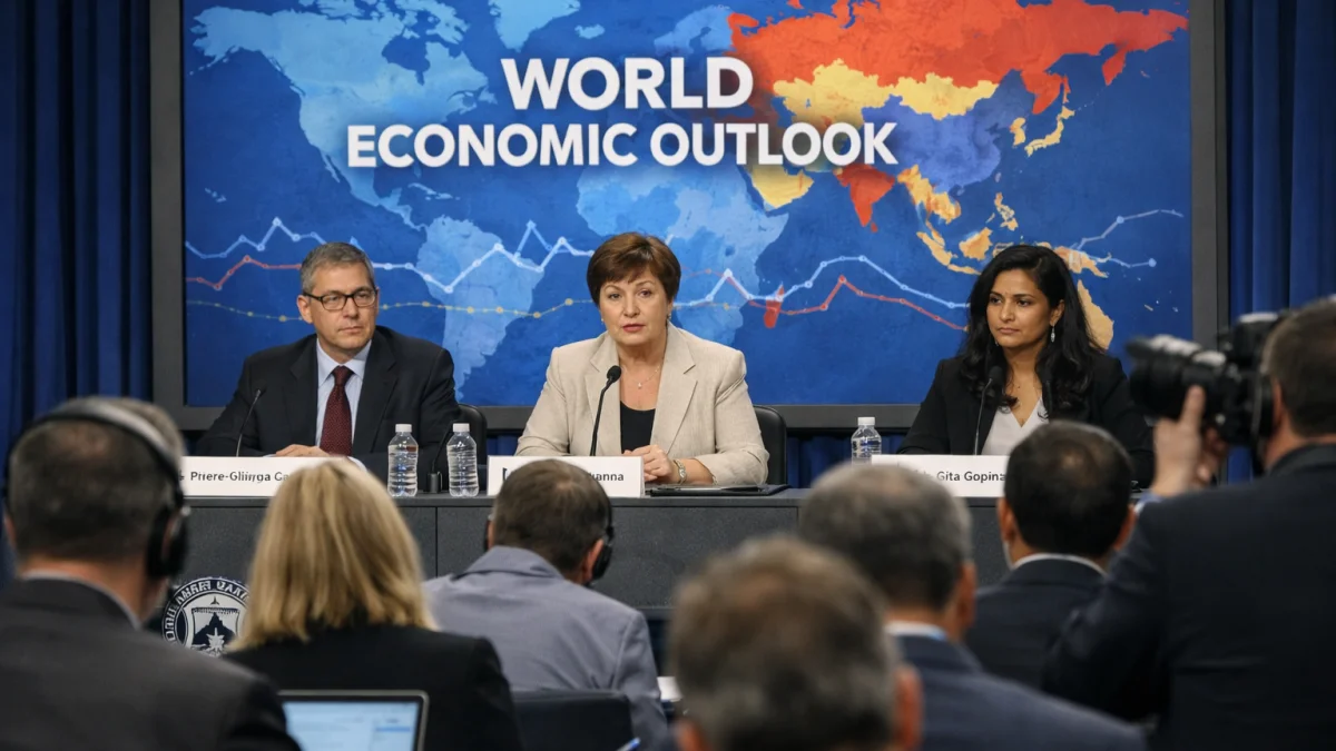 IMF Outlook Highlights Uneven Growth Amid War and Technology Shifts