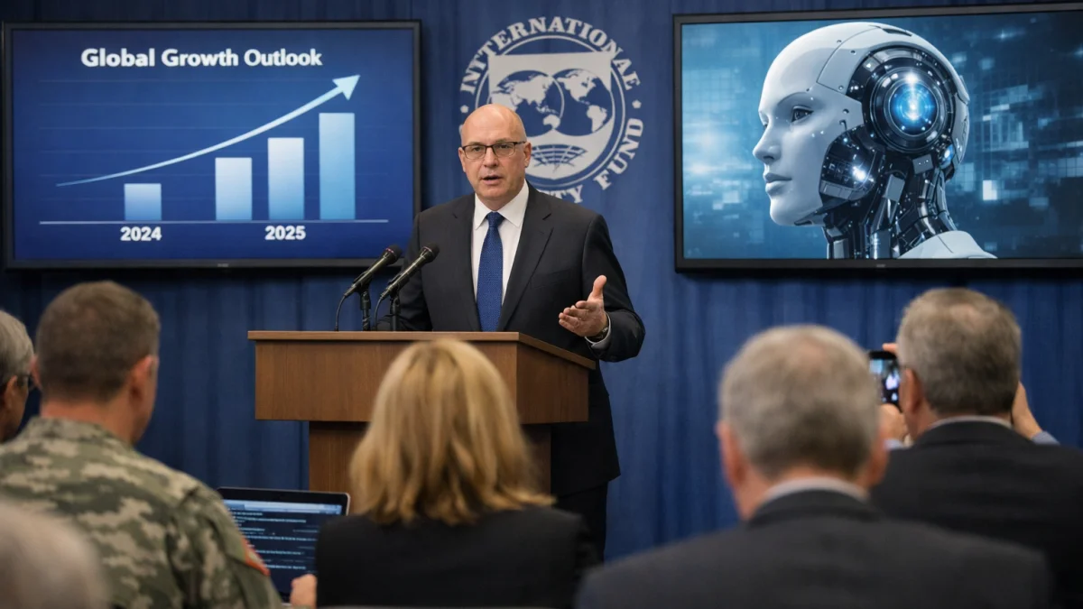 AI Integration Offsets War Impacts in IMF Global Growth Projections