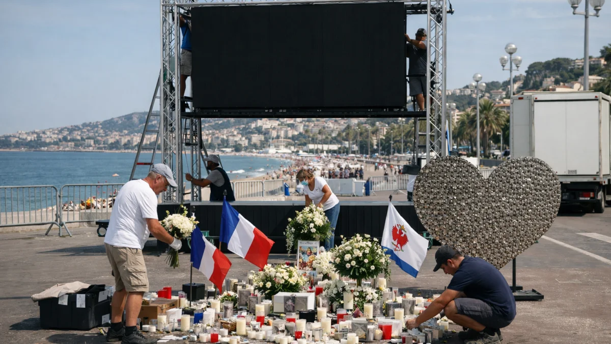 Nice Prepares to Mark Ten Years Since Bastille Day Attack