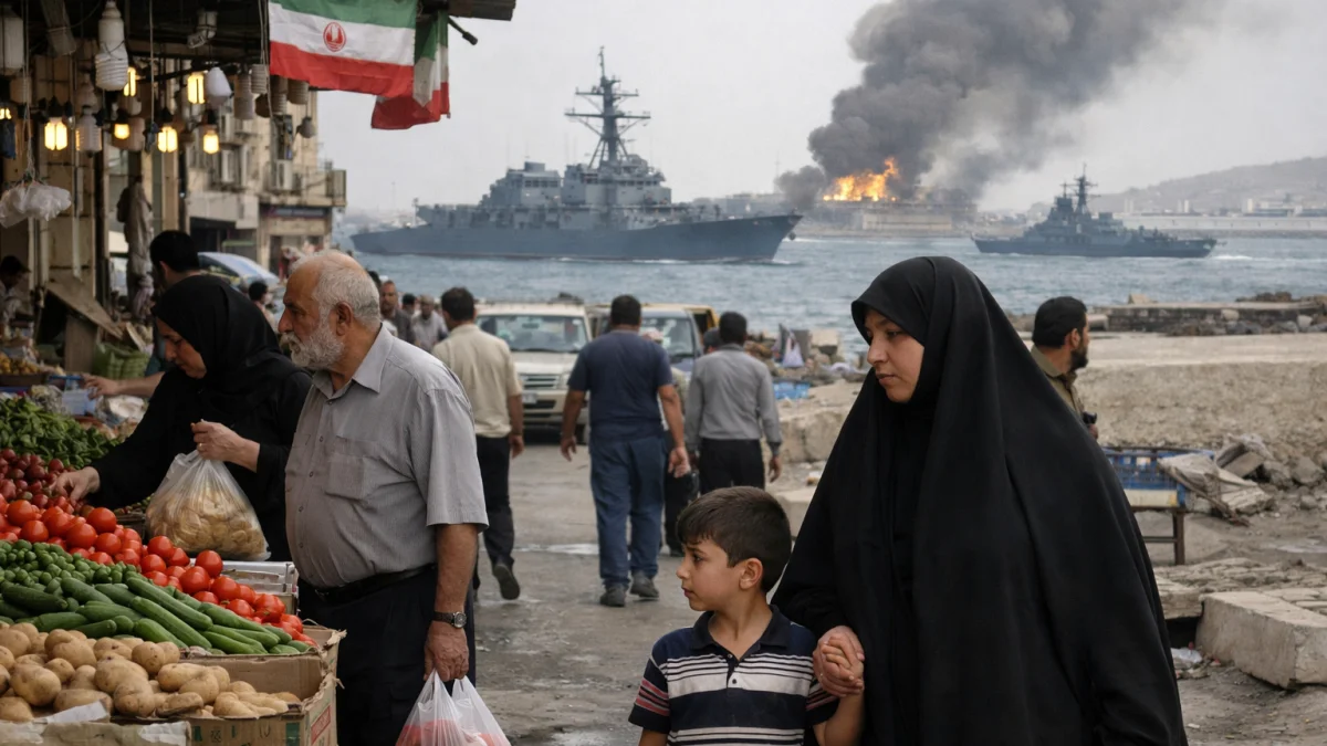 Iranian Families Navigate Daily Life Amid Renewed US Naval Blockade and Strikes