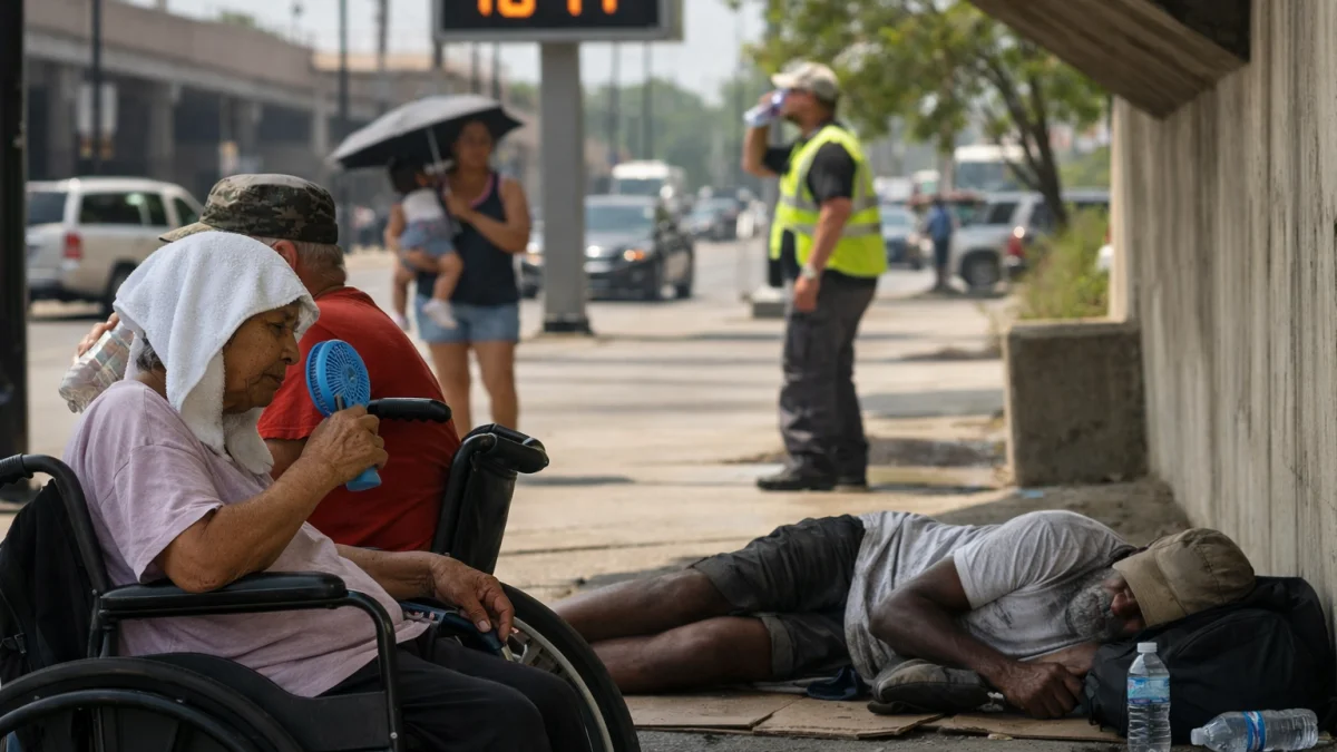 Extreme Heat Waves Challenge Vulnerable Populations Across Southern United States