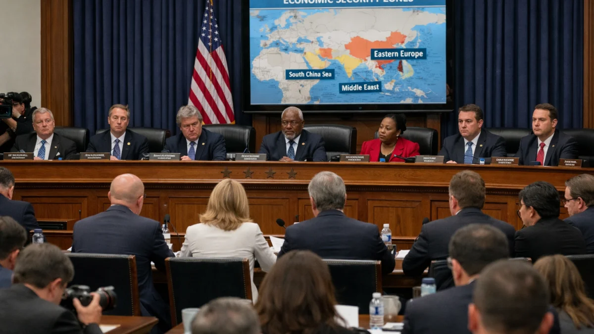 Congress Holds Hearings on Economic Security Zones Abroad