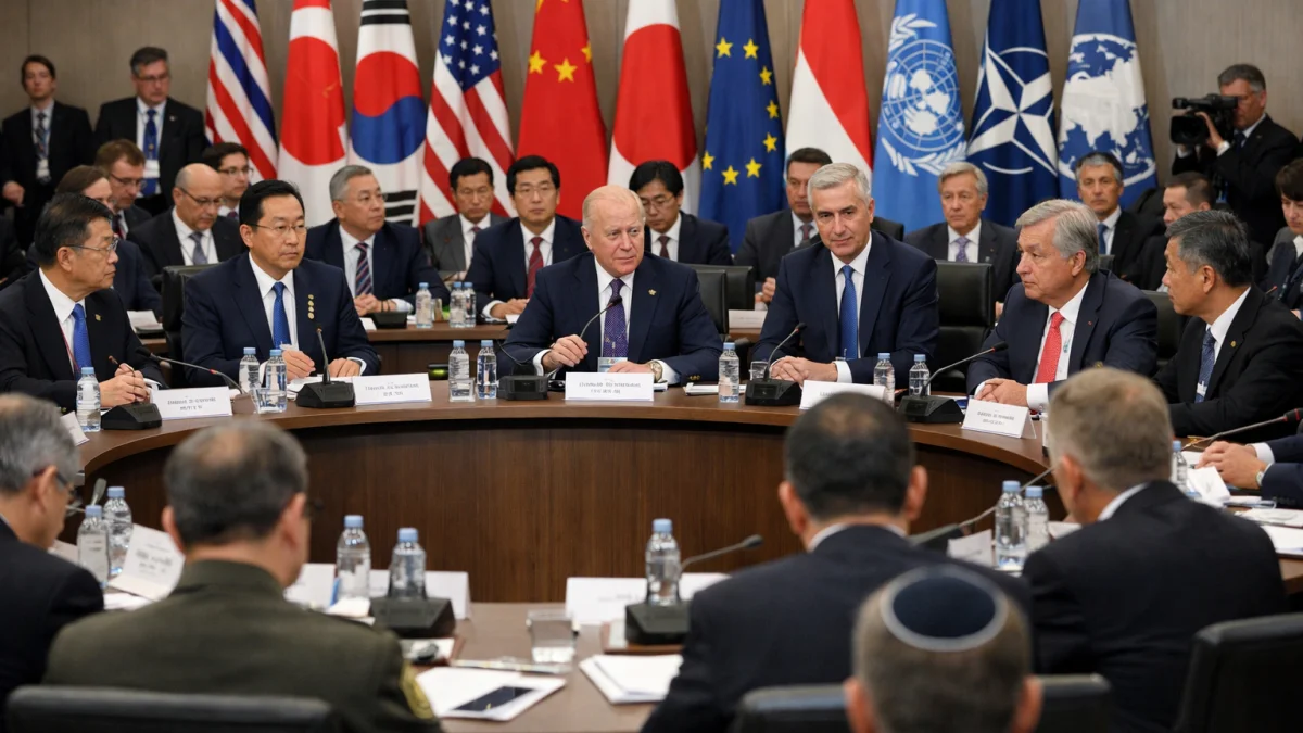 Multilateral Forums Address Combined Economic and Security Challenges