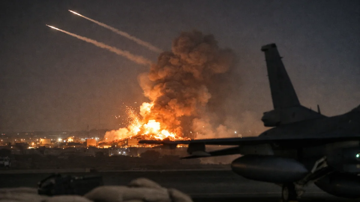 US Launches Third Night of Strikes on Iranian Targets in Escalating Conflict