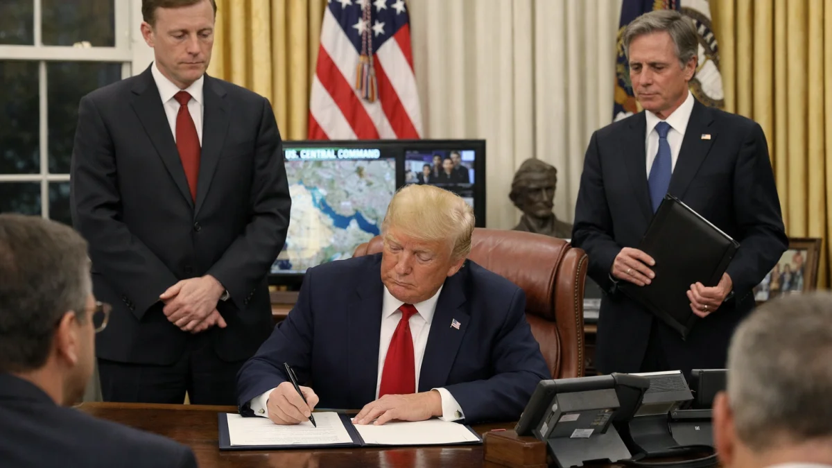 Trump Notifies Congress of Renewed Military Action Against Iran