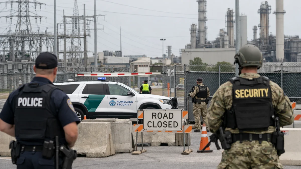 Public Safety Measures Increase Around Key Infrastructure Sites