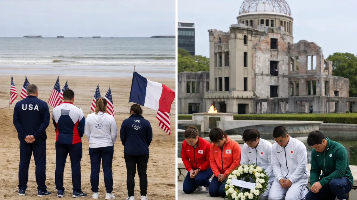 Athletes Participate in Symbolic Events Marking Historic Anniversaries