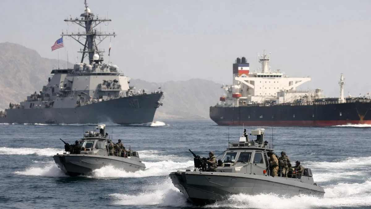 US Iran Blockade Moves Heighten Risks to Global Energy Supply Routes