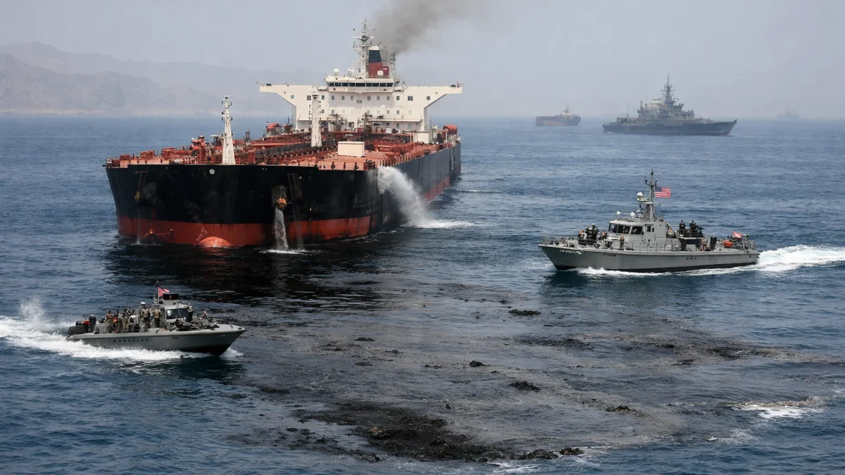 Escalating Strait of Hormuz Tensions Raise Global Oil Spill and Shipping Risks