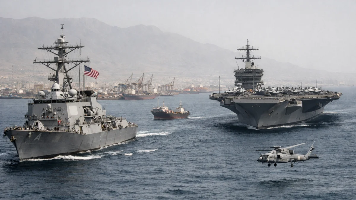 US Reinstitutes Naval Blockade of Iranian Ports Amid Escalating Strikes
