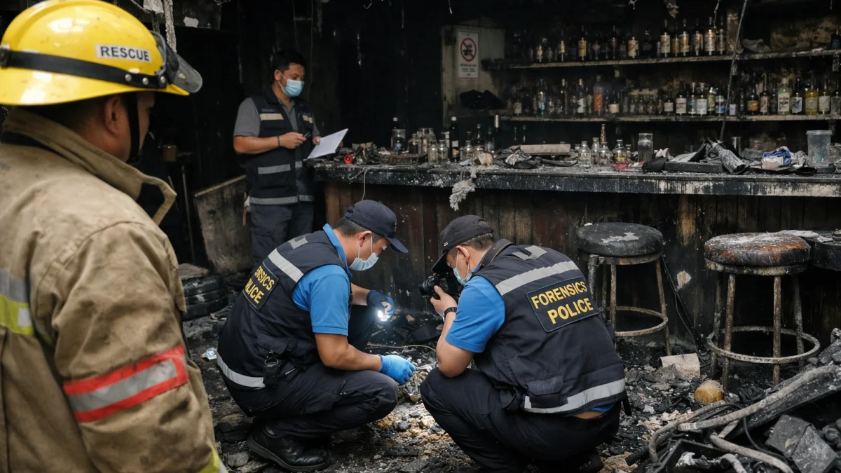 Investigators Probe Safety Lapses in Bangkok Bar Fire