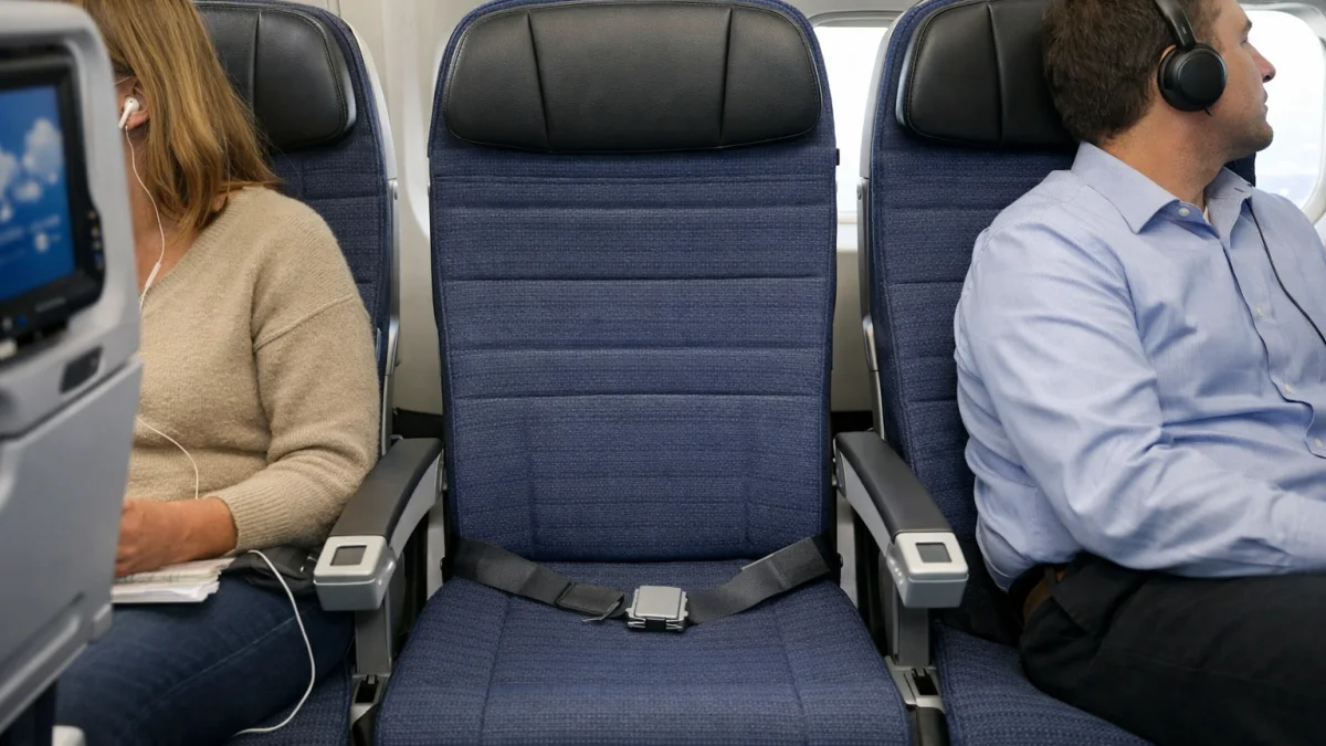 United Airlines Passengers Pay Premium for Empty Middle Seat on New Long-Haul Jets