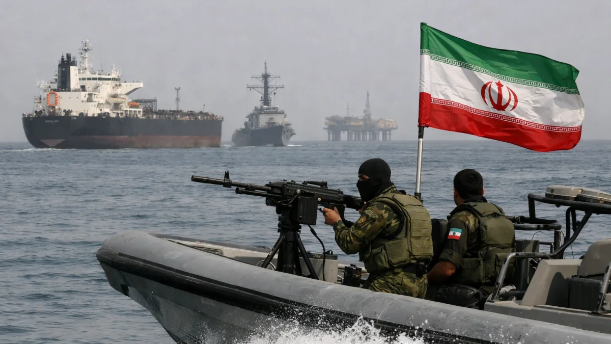 Iran Threatens Halt to Mideast Energy Exports After US Attacks on Ports